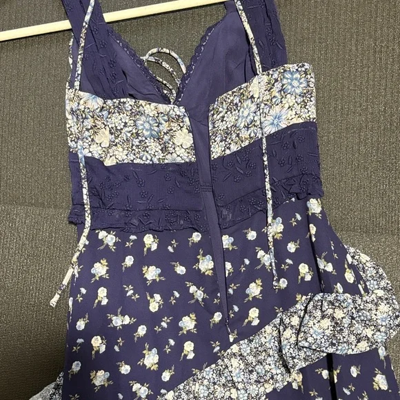 ALTAR’D STATE Floral Ruffle Maxi Dress - Picture 3 of 3